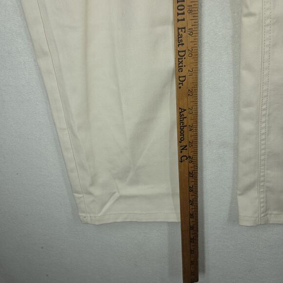 Brixton White Beige Pants Mens 34x32 Relaxed NWT Business Casual Men Workwear - Picture 7 of 16